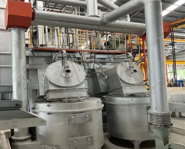 JTS Engineering 大型溶解保持炉・鋳造設備 1